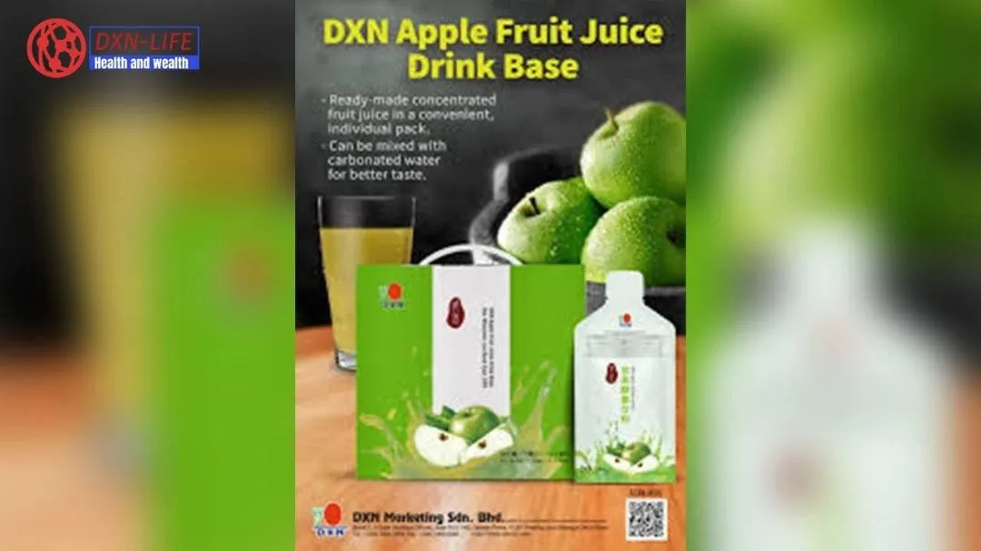 عصير التفاح من dxn